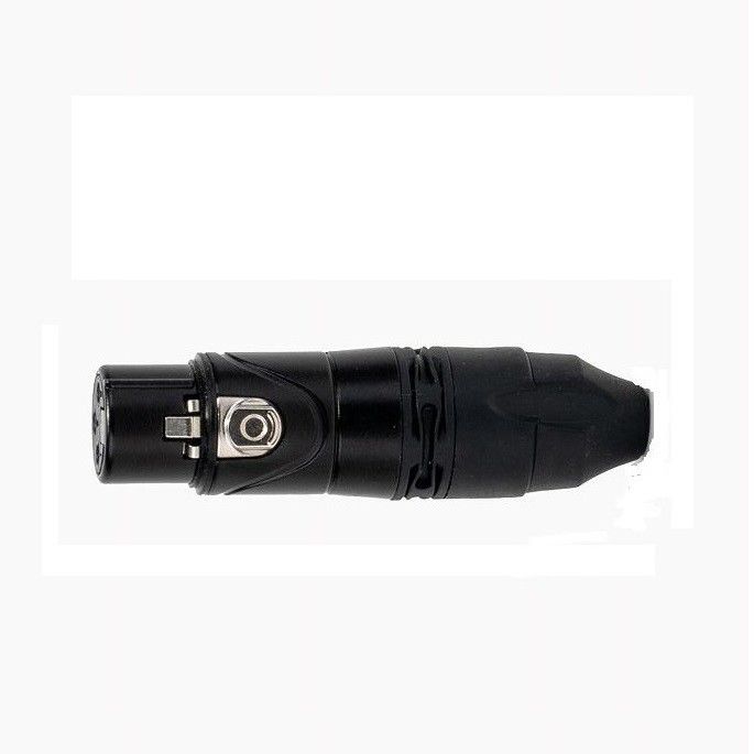 Conector de cabo de áudio de 3 pines Conector XLR Conector de microfone feminino Conector de cabo de microfone