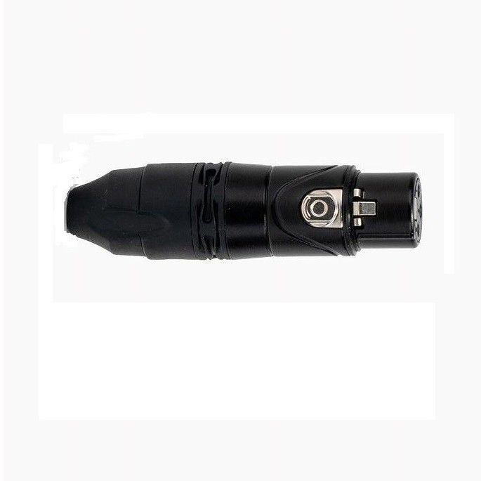 Conector de cabo de áudio de 3 pines Conector XLR Conector de microfone feminino Conector de cabo de microfone