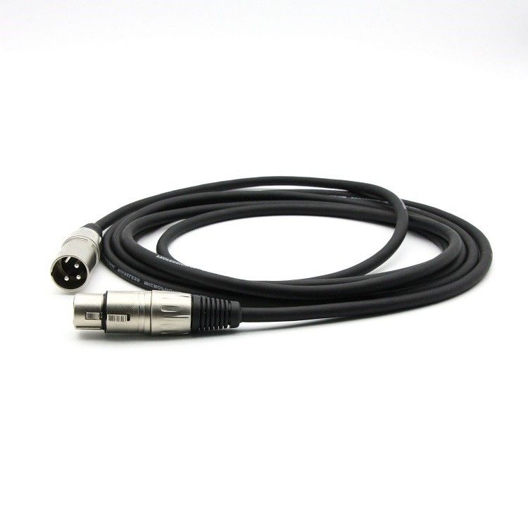 6.5mm XLR Microphone Cord 30ft Com Condutor de cobre livre de oxigênio para alto-falantes