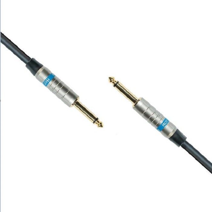 1/4 polegada 6.35mm Guitarra Pedal Cabos teclado Cable Instrumento Cable para baixo