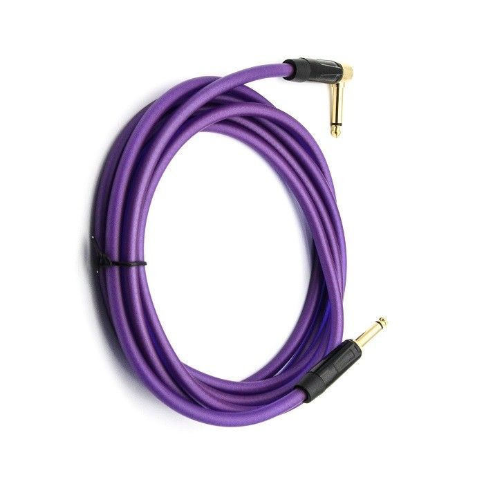 10ft Guitar Audio Cable para Guitarra Elétrica Directo Para Ângulo Amp Cable Guitar Cable