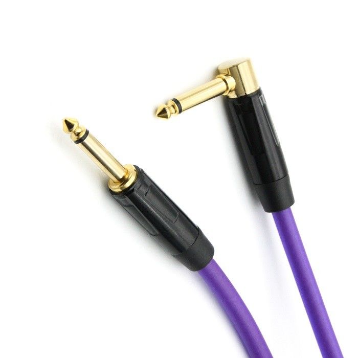10ft Guitar Audio Cable para Guitarra Elétrica Directo Para Ângulo Amp Cable Guitar Cable
