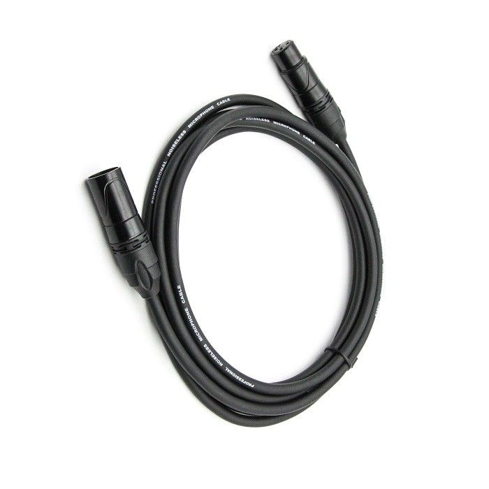 AWG 24 XLR Cabos de microfone preto XLR macho para XLR cabo de microfone feminino para misturador