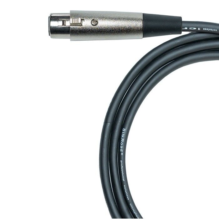 3-9m Cabos de microfone XLR Negro XLR Homem para XLR Cordão de microfone Feminino Para Mixer de Microfone