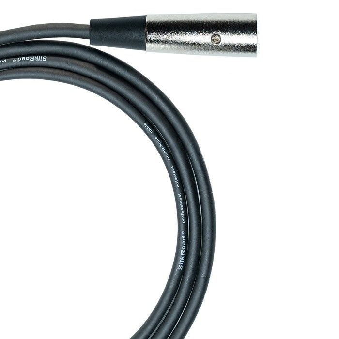 3-9m Cabos de microfone XLR Negro XLR Homem para XLR Cordão de microfone Feminino Para Mixer de Microfone