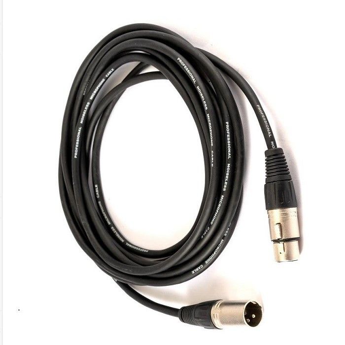 10FT XLR Homem para Mulher Microfone Cable Mic Cord para Microfone Mixer