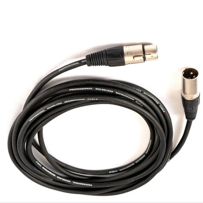 10FT XLR Homem para Mulher Microfone Cable Mic Cord para Microfone Mixer
