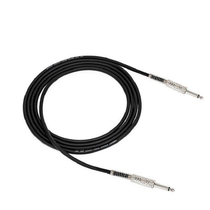 18ga alto-falantes cabo de áudio 1/4 polegada a 1/4 polegada 10ft 6.35mm fios de áudio