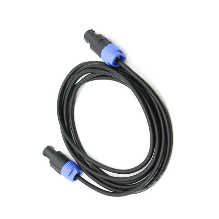 4 Pole Speakon Speaker Cable 12 AWG Pure Copper 2.5 SQ Speaker PA Patch Cords DJ fios