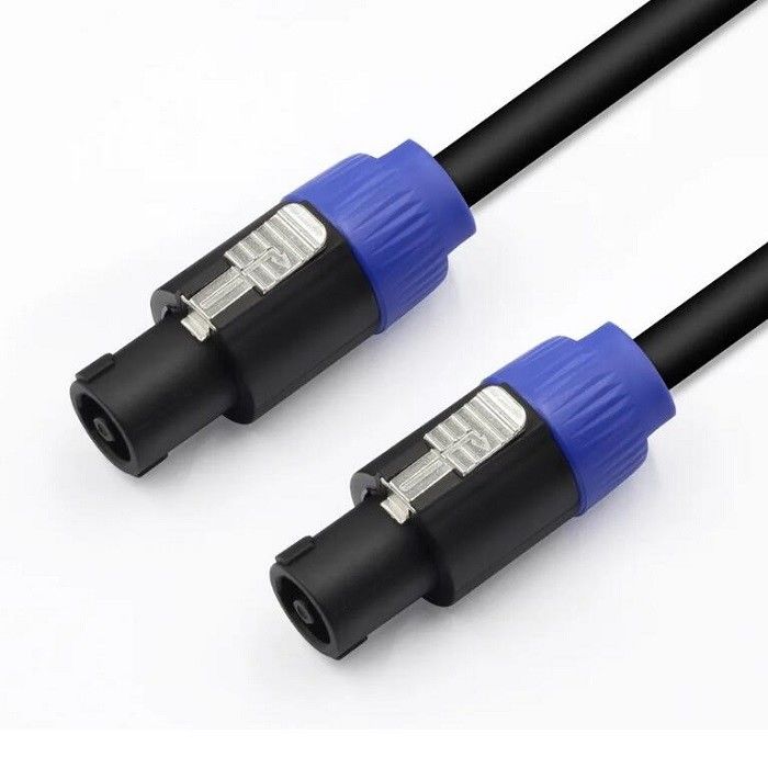 12 AWG Speakon To Speakon Cable Patch Cords 12 Gauge Wire Cable OD10mm