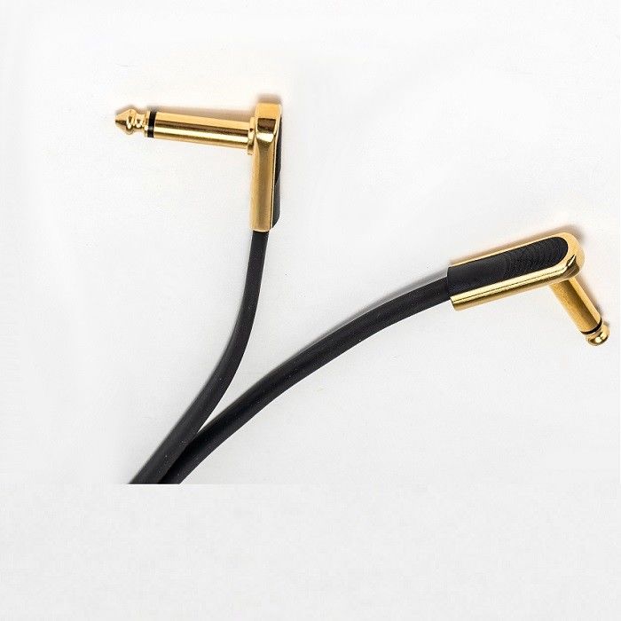 2 Pcs Pacote de Guitarra Elétrica Patch Cord 1/4 