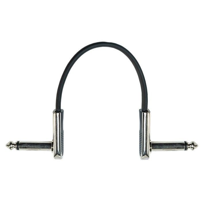 6.35mm Direito Efeito de Níquel Pedal Leads Instrumento Cabo 2 Pcs Pack Bass Patch Cable