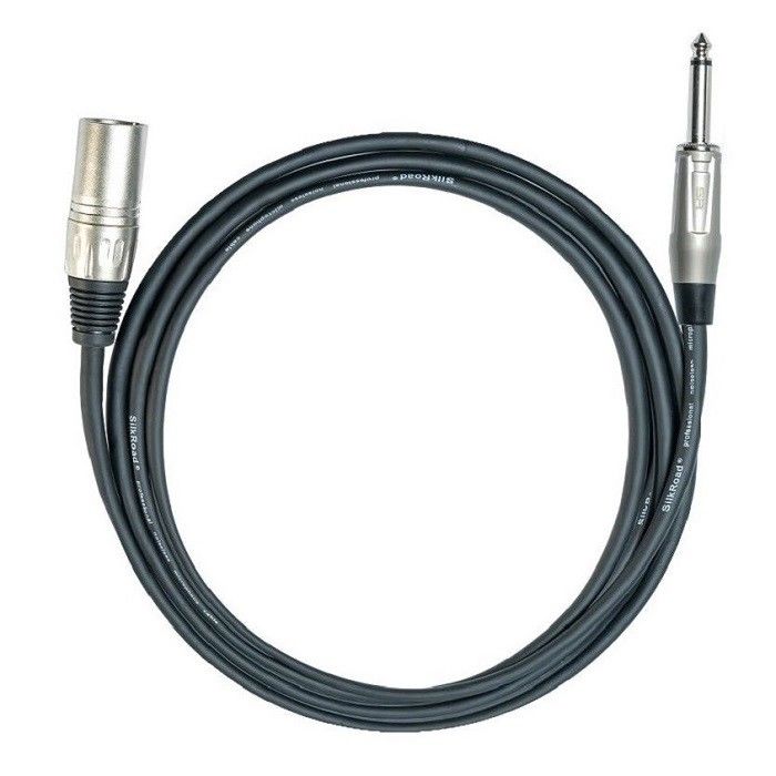 Awg22 XLR Cabos de microfone 6.35mm 10 Ft XLR Cable XLR para 1/4 