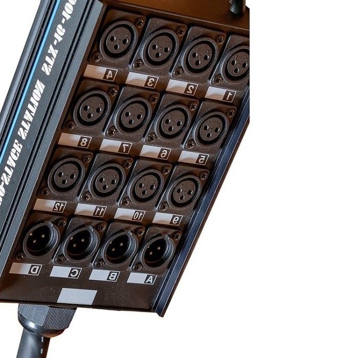 28 canais XLR enviar placa cabo de serpente XLR splitter cabo para estúdios de gravação