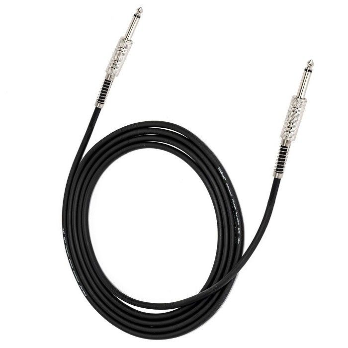 5.5mm 3m Audio Wire Instrument Cable Amp Cord Para Guitarra Bass 1/4 Inch Directo