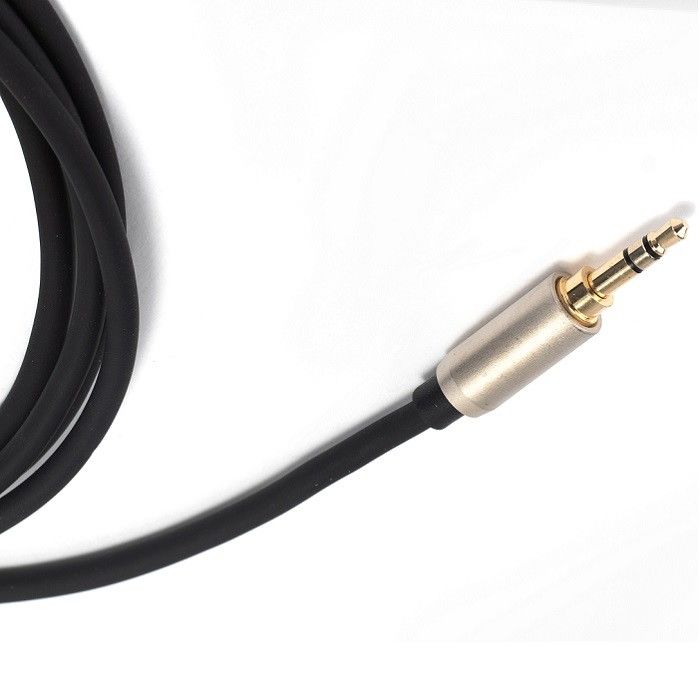 Cabo de áudio 3,5 mm Estéreo para XLR F XLR M Y Splitter Cable para Mixer de alto-falantes