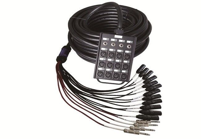 Concert Special Stage Line 4/6 Canal Snake Cable Digital Stage Box Áudio Snake Cord