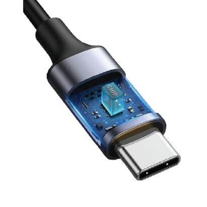 DAC tipo C para duplo 1/4 polegada instrumento Y splitter cabo construído em poderoso chip DAC